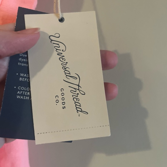 NWOT Universal Thread Electric Pink Midi Skirt - Picture 6 of 7